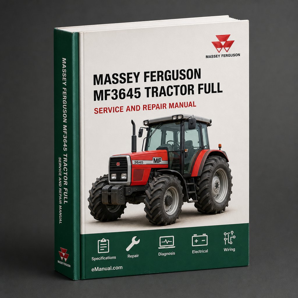 Massey Ferguson MF3645 Tractor Full Service Repair Manual