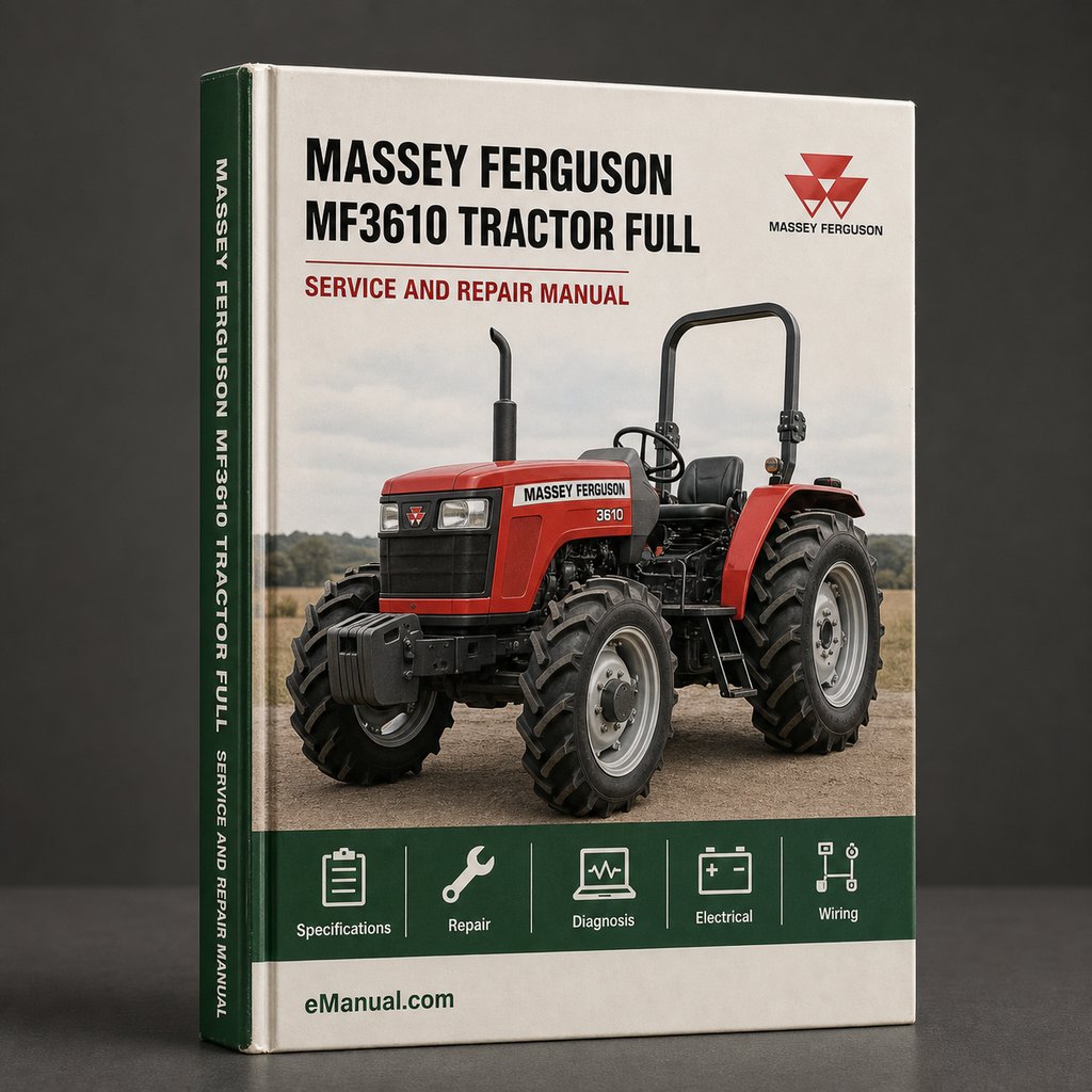 Massey Ferguson MF3610 Tractor Full Service Repair Manual