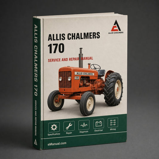 Allis Chalmers 170 Factory Service Repair Manual