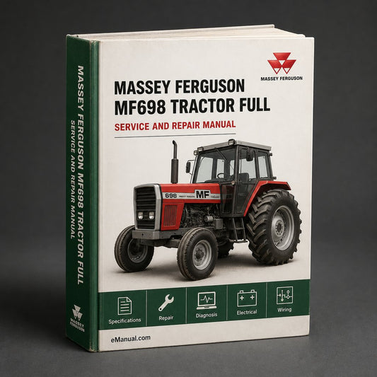 Massey Ferguson MF698 Tractor Full Service Repair Manual