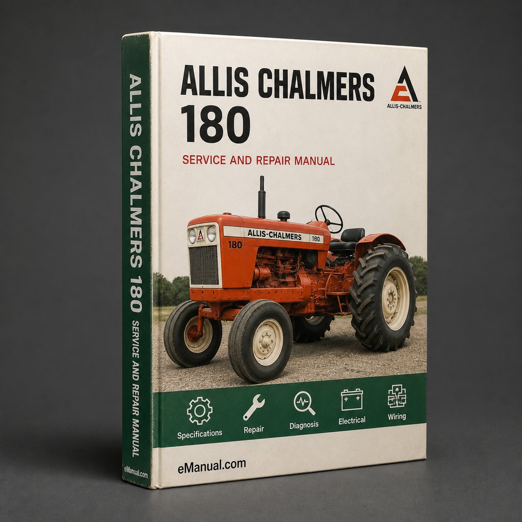 Allis Chalmers 180 Factory Service Repair Manual