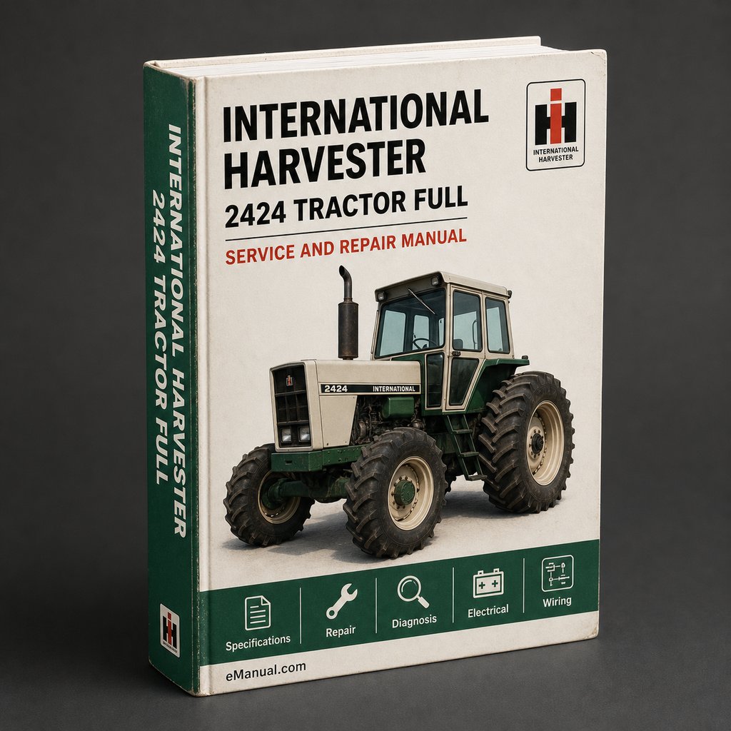 International Harvester 2424 Tractor Full Service Repair Manual