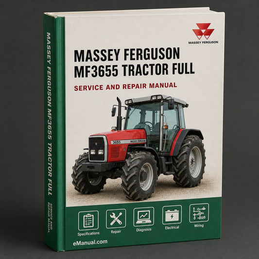 Massey Ferguson MF3655 Tractor Full Service Repair Manual