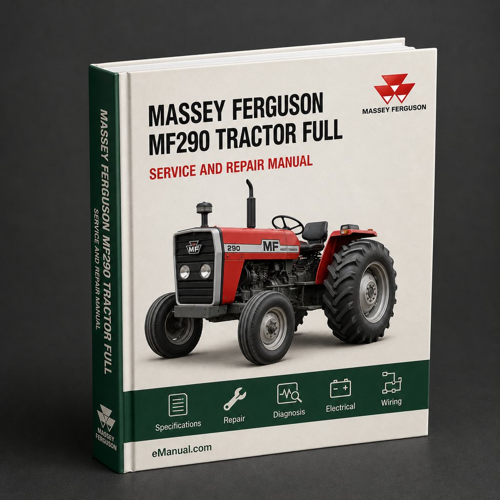 Massey Ferguson MF290 Tractor Full Service Repair Manual