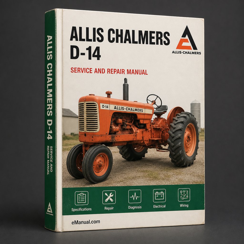 Allis Chalmers D-14 Factory Service Repair Manual