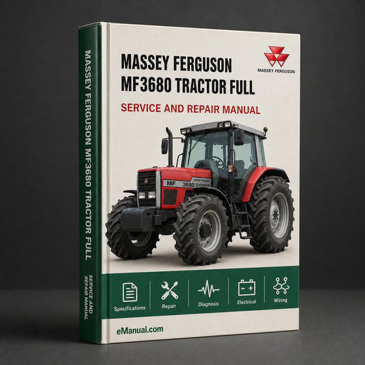 Massey Ferguson MF3680 Tractor Full Service Repair Manual