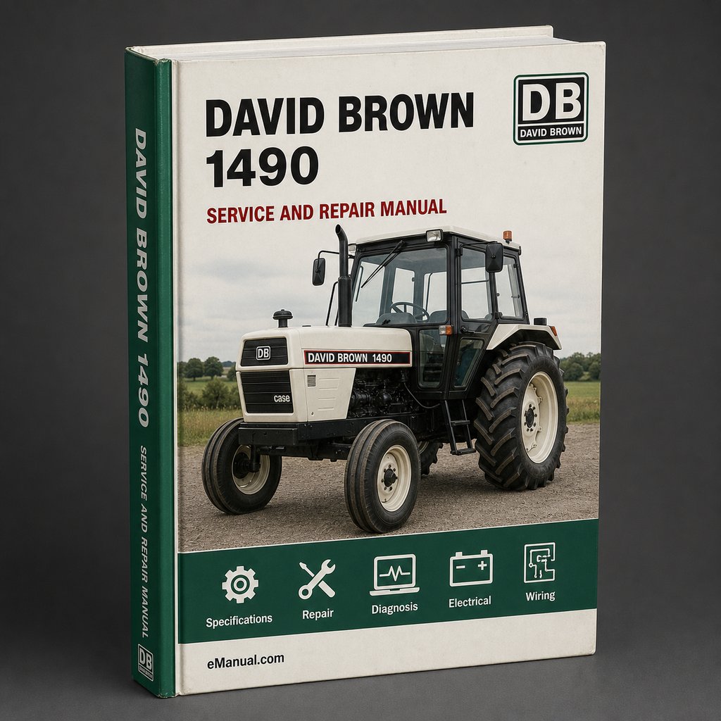 David Brown 1490 Workshop Repair Service Manual