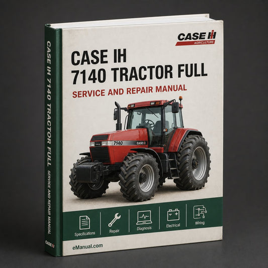 Case IH 7140 Tractor Full Service Repair Manual