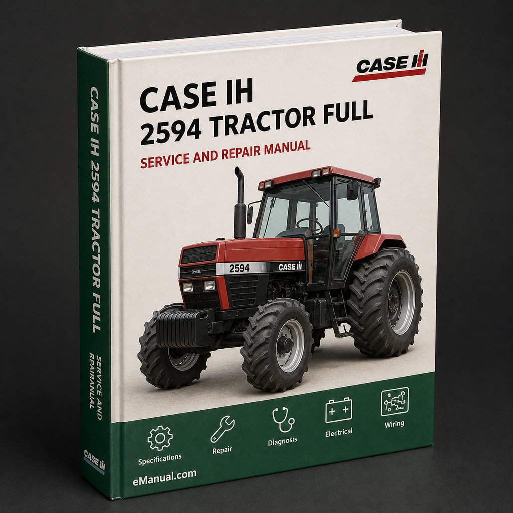 Case IH 2594 Tractor Full Service Repair Manual
