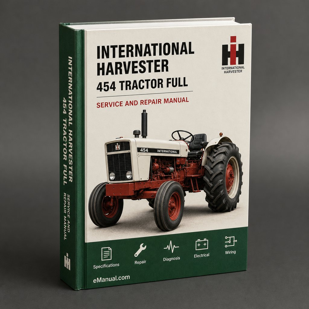 International Harvester 454 Tractor Full Service Repair Manual