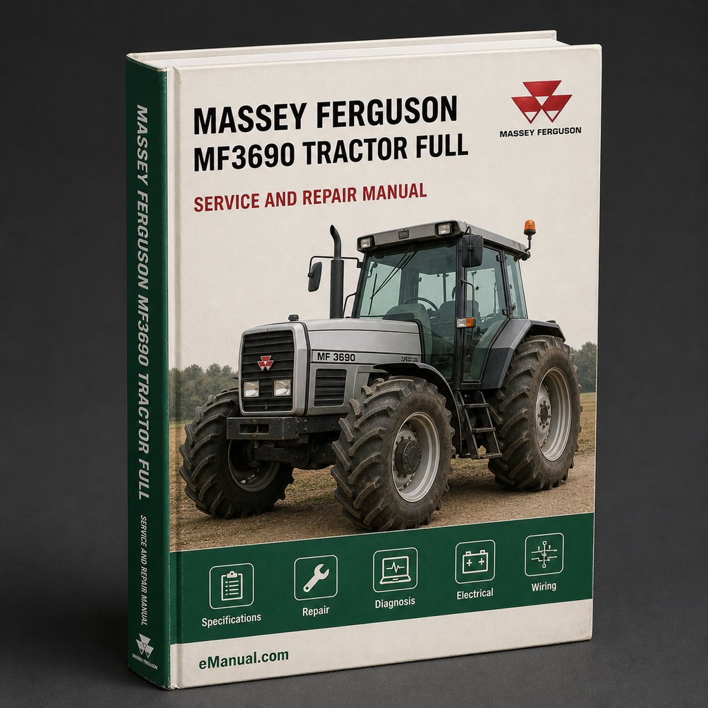 Massey Ferguson MF3690 Tractor Full Service Repair Manual