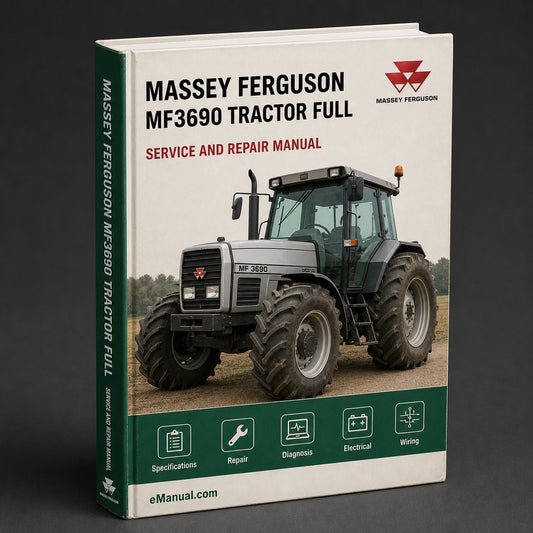 Massey Ferguson MF3690 Tractor Full Service Repair Manual