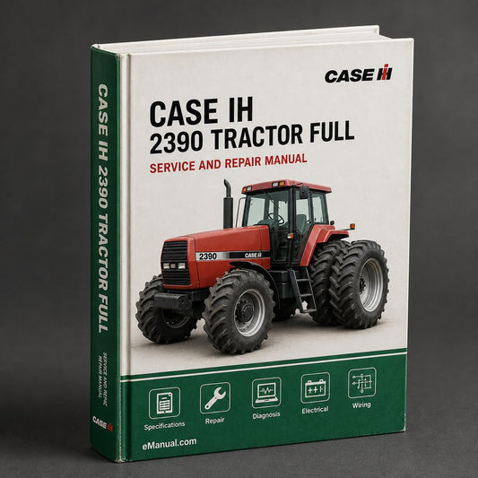 Case IH 2390 Tractor Full Service Repair Manual
