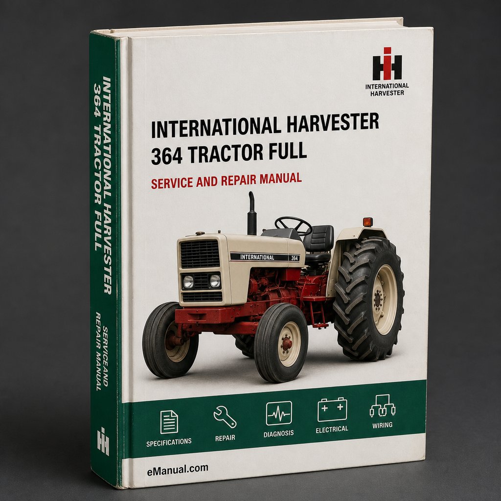 International Harvester 364 Tractor Full Service Repair Manual
