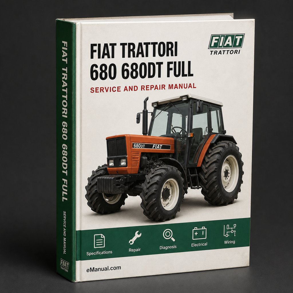 Fiat Trattori 680 680DT Full Service Repair Manual