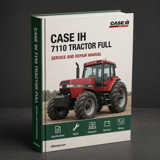 Case IH 7110 Tractor Full Service Repair Manual