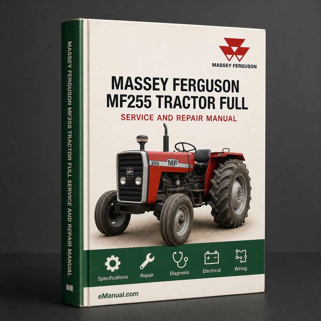 Massey Ferguson MF255 Tractor Full Service Repair Manual