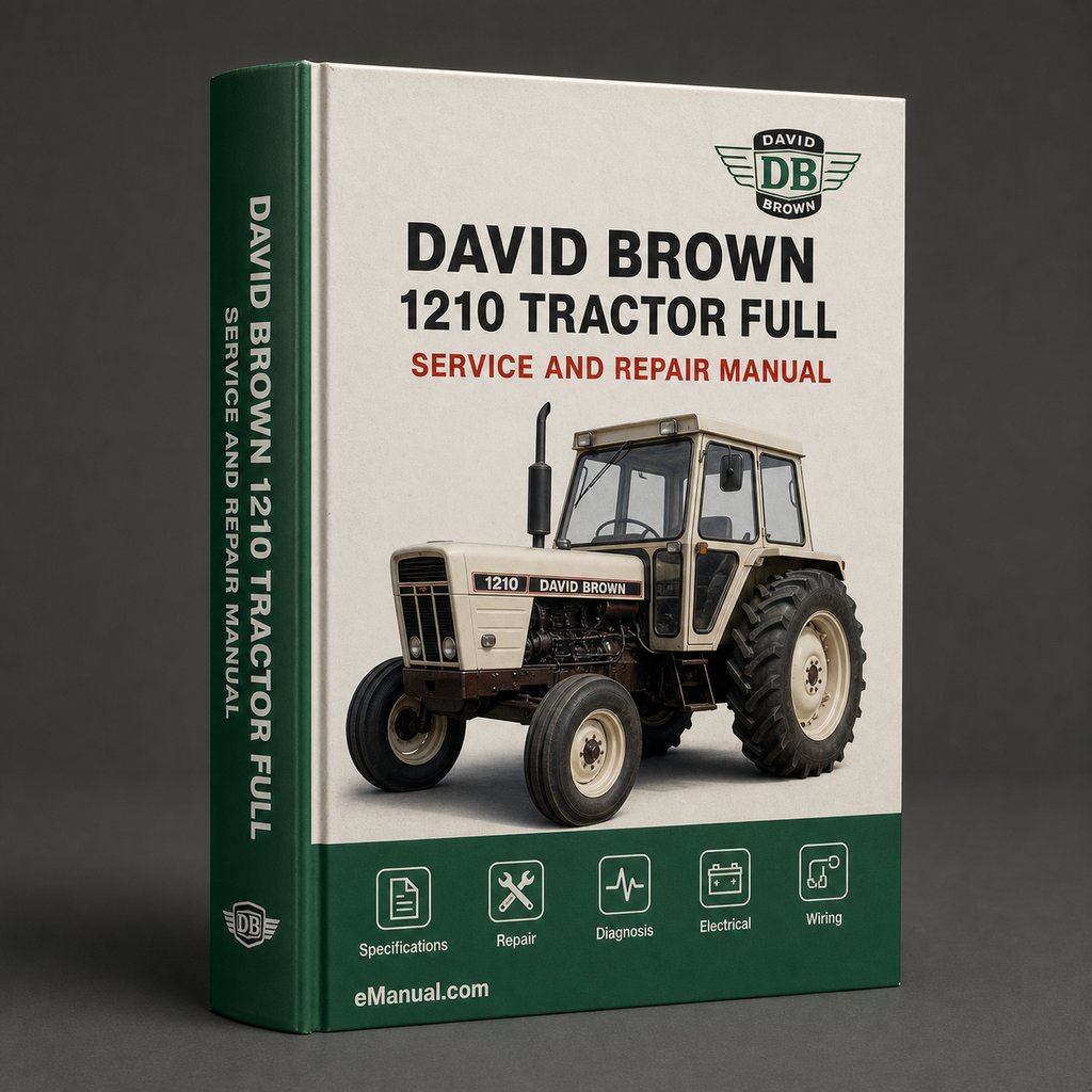 David Brown 1210 Tractor Full Service Repair Manual