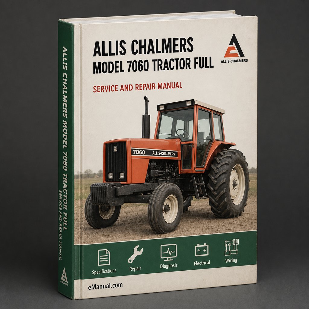 Allis Chalmers Model 7060 Tractor Full Service Repair Manual