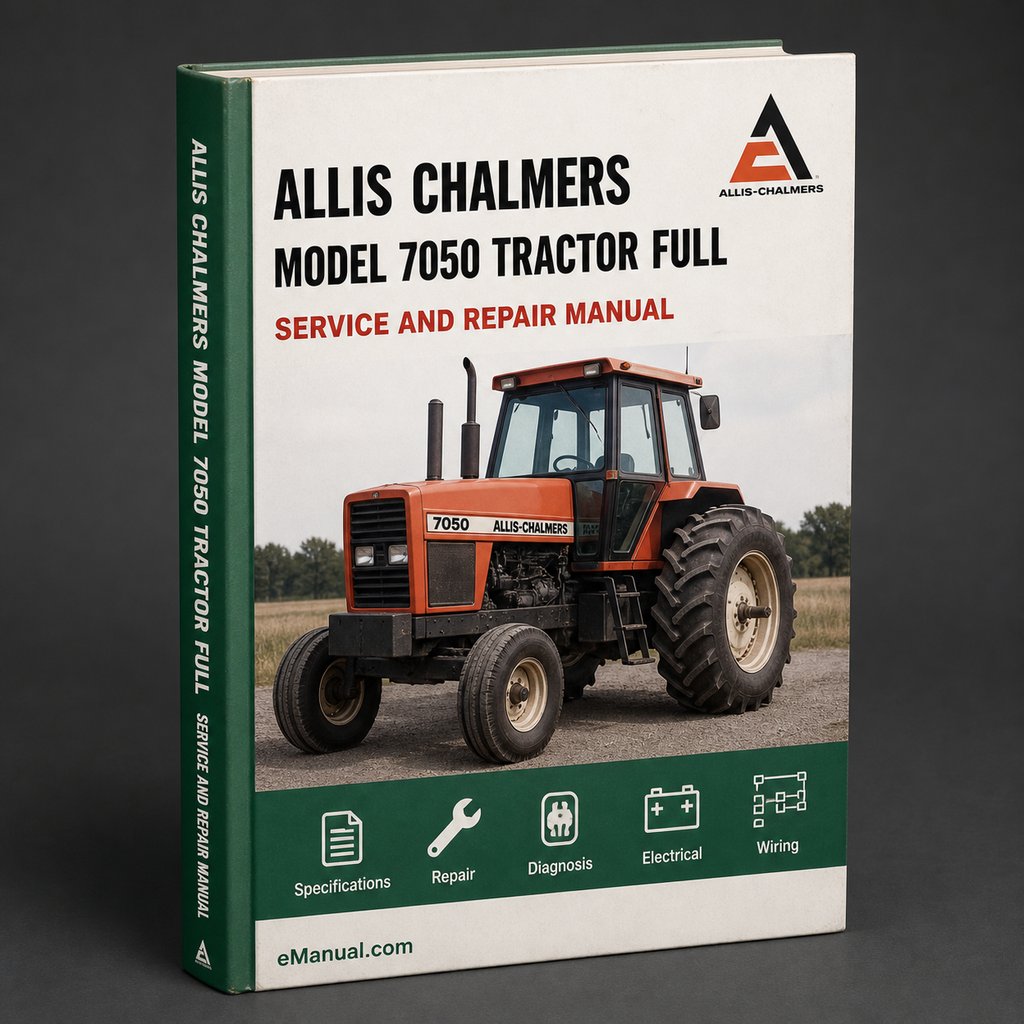 Allis Chalmers Model 7050 Tractor Full Service Repair Manual