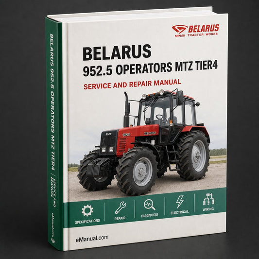 BELARUS 952.5 operators Manual MTZ tier4