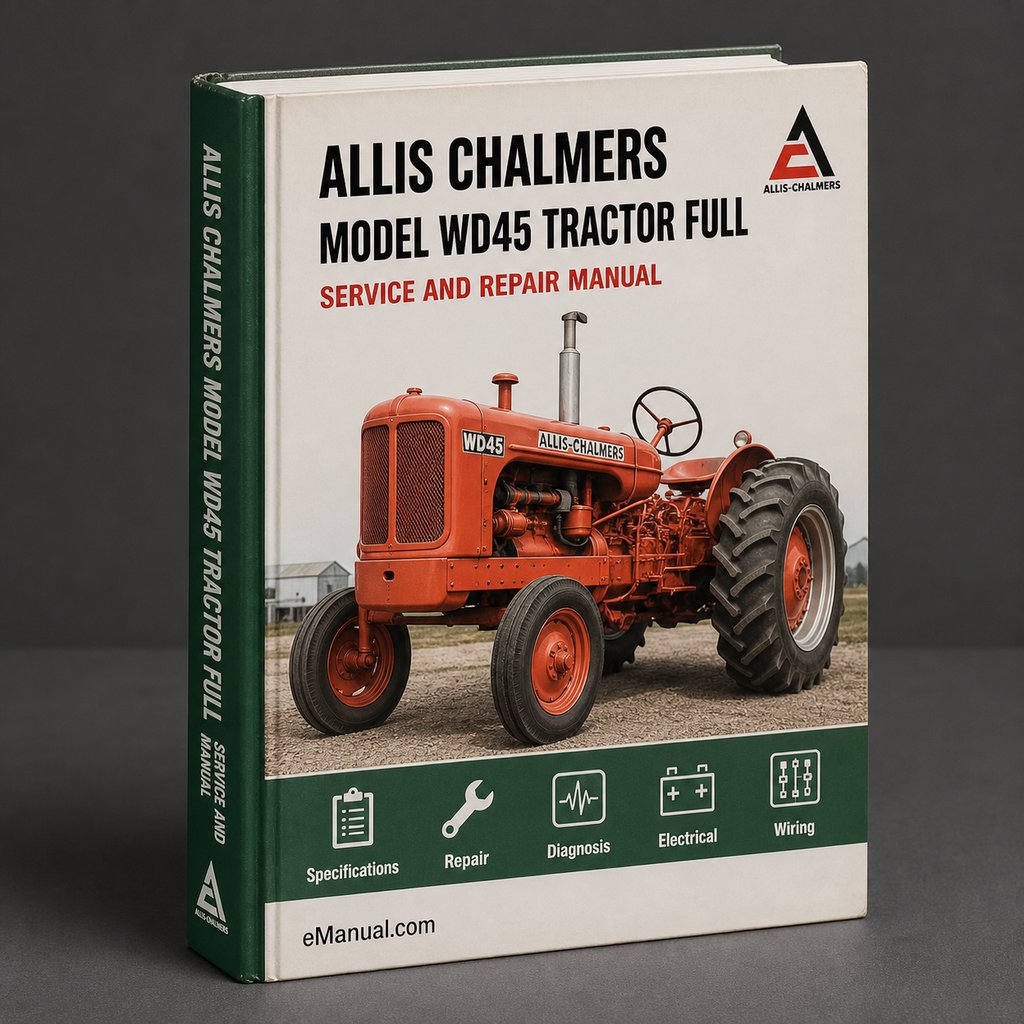 Allis Chalmers Model WD45 Tractor Full Service Repair Manual