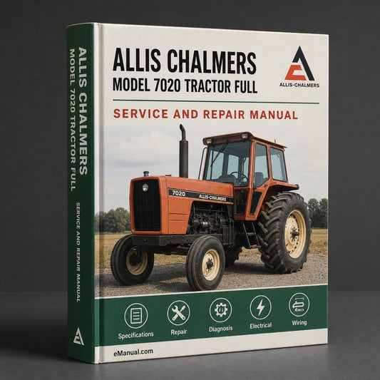Allis Chalmers Model 7020 Tractor Full Service Repair Manual