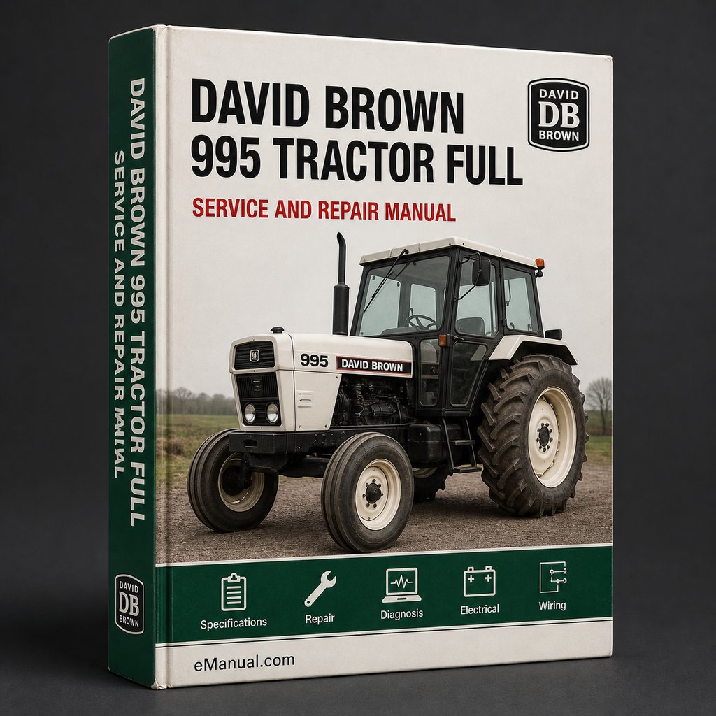 David Brown 995 Tractor Full Service Repair Manual