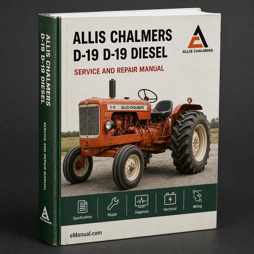 Allis Chalmers D-19 D-19 Diesel Repair Service Manual