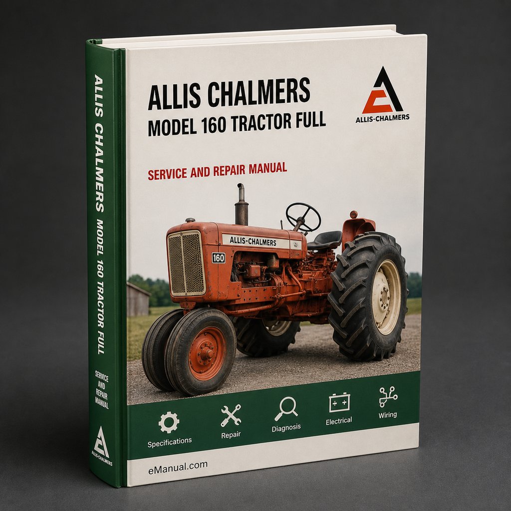 Allis Chalmers Model 160 Tractor Full Service Repair Manual