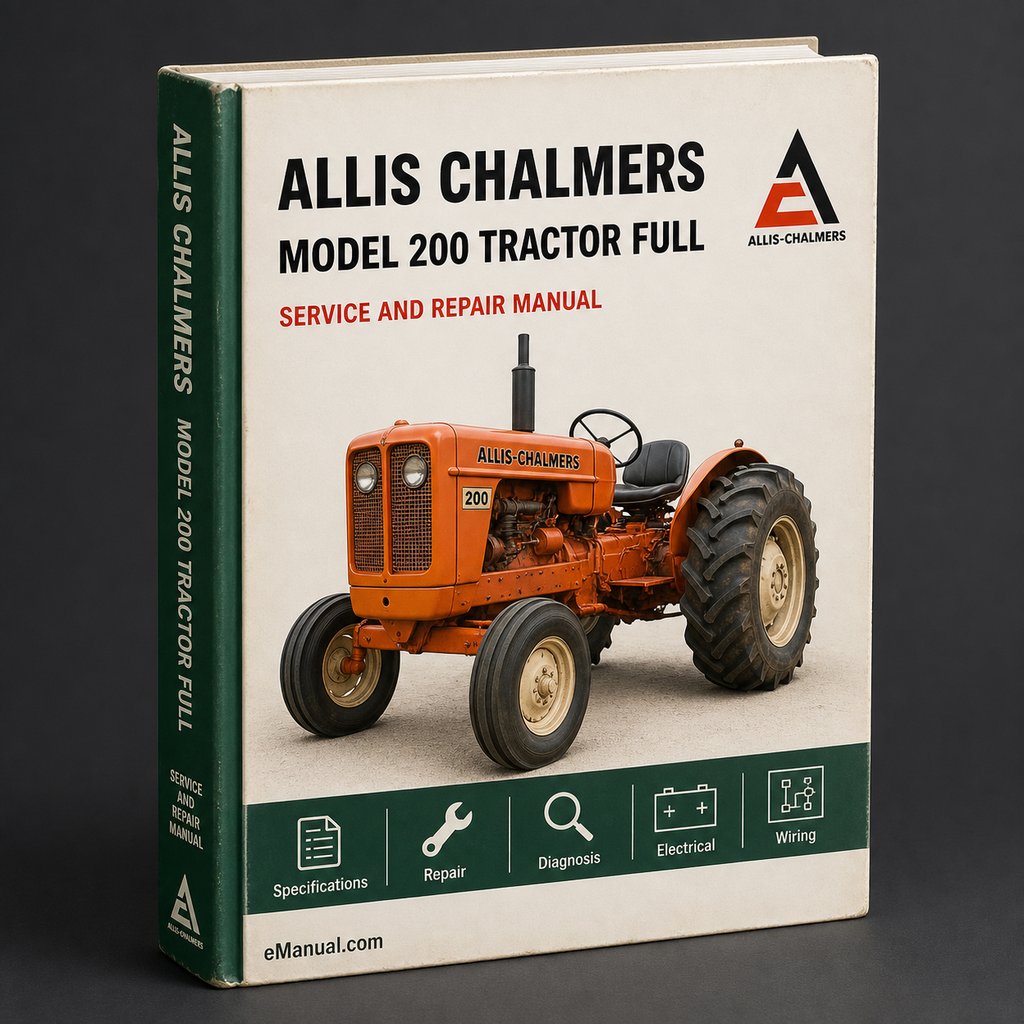 Allis Chalmers Model 200 Tractor Full Service Repair Manual