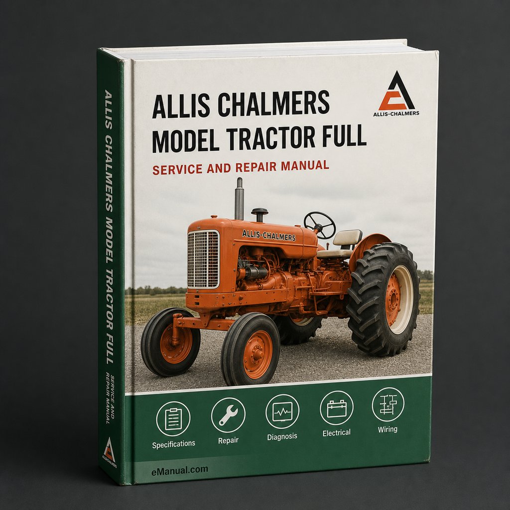 Allis Chalmers Model G Tractor Full Service Repair Manual