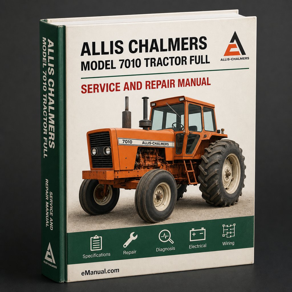 Allis Chalmers Model 7010 Tractor Full Service Repair Manual