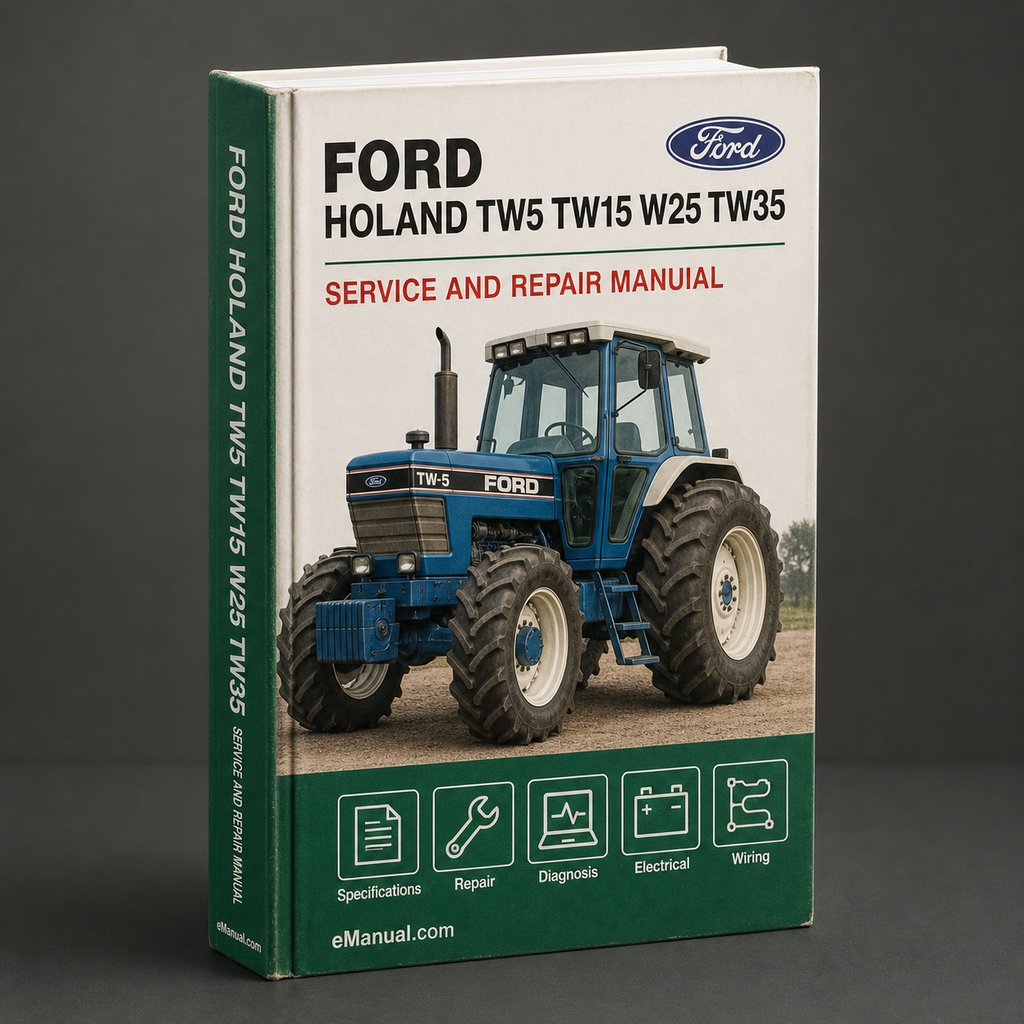 Ford New HOLAnd TW5 TW15 W25 TW35 II Tractor OperatorS Manual