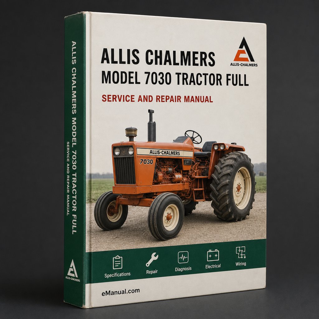 Allis Chalmers Model 7030 Tractor Full Service Repair Manual