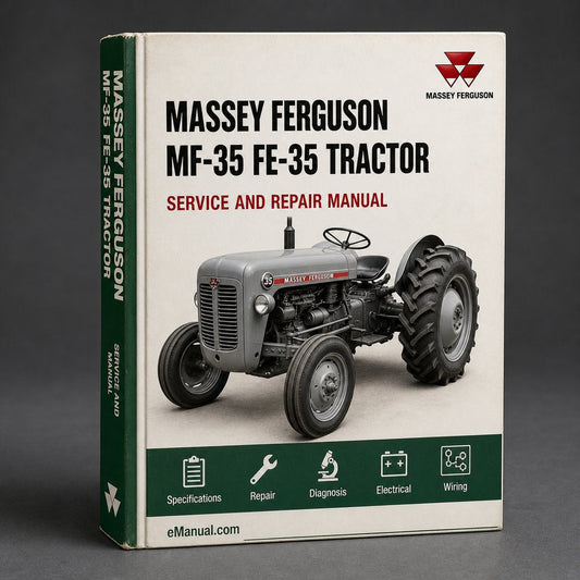Massey Ferguson MF-35 FE-35 Tractor Service Repair Manual