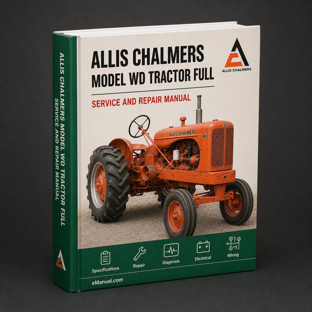 Allis Chalmers Model WD Tractor Full Service Repair Manual