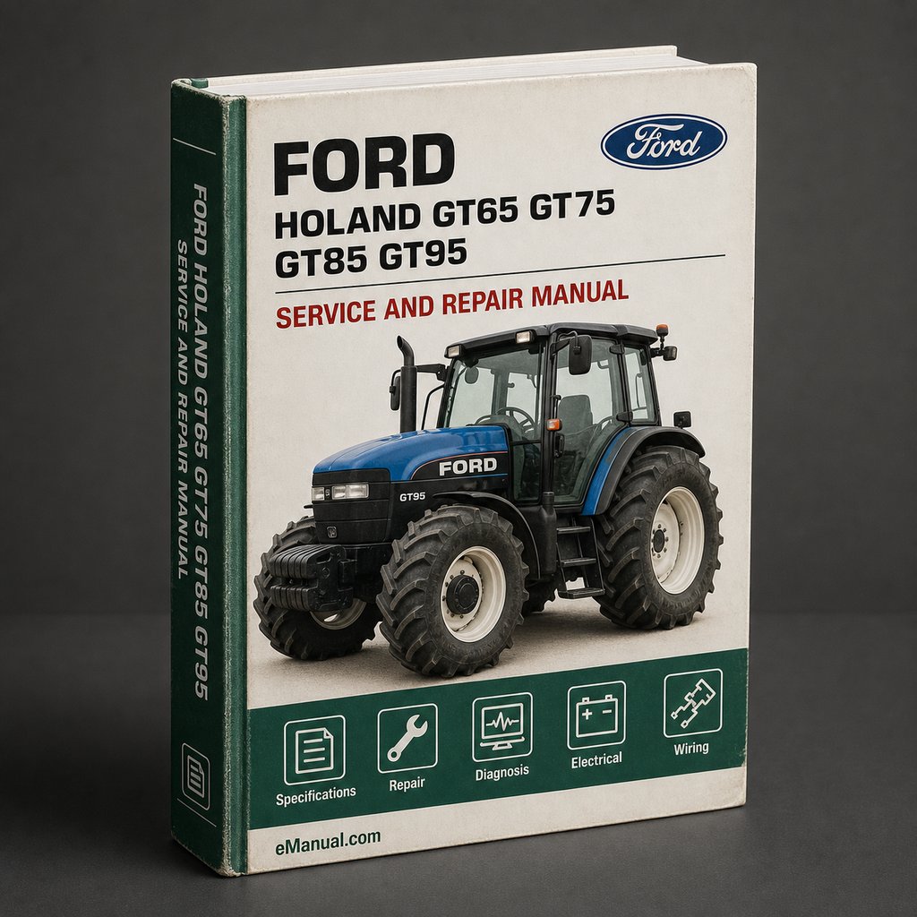 Ford New HOLAnd GT65 GT75 GT85 GT95 DIESEL & GASOLINE Tractor OperatorS Manual