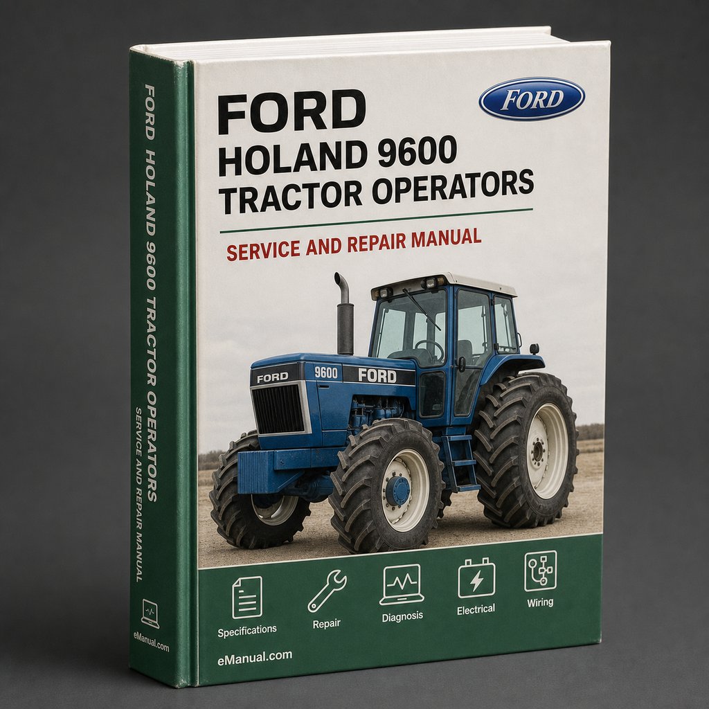 Ford New HOLAnd 9600 Tractor OperatorS Manual