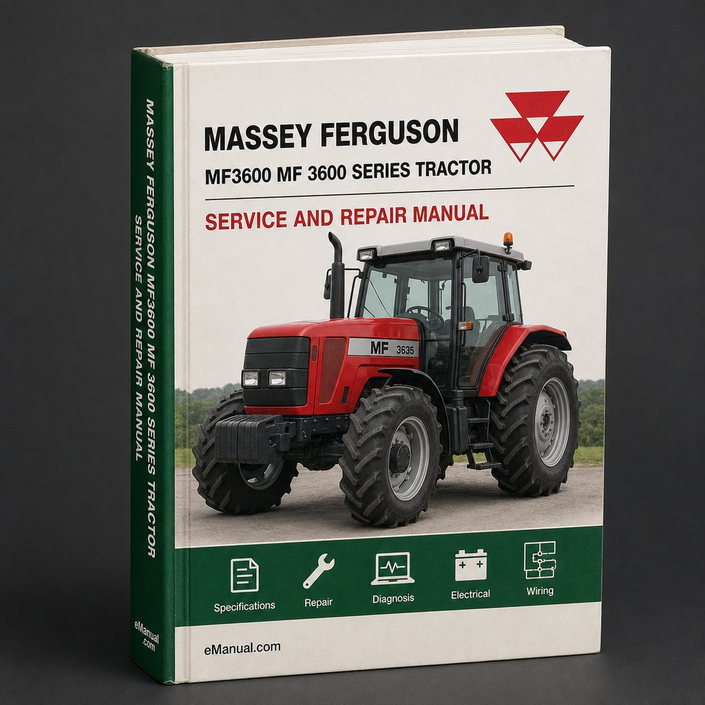 Massey Ferguson MF3600 MF 3600 Series Tractor Full Service Repair Manual