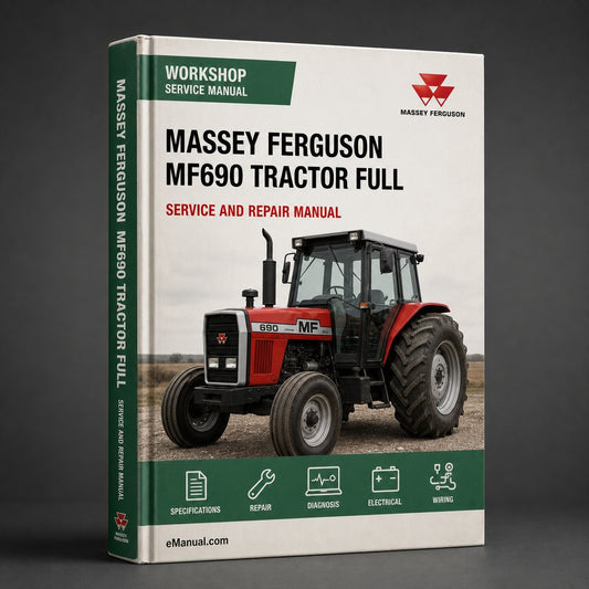 Massey Ferguson MF690 Tractor Full Service Repair Manual