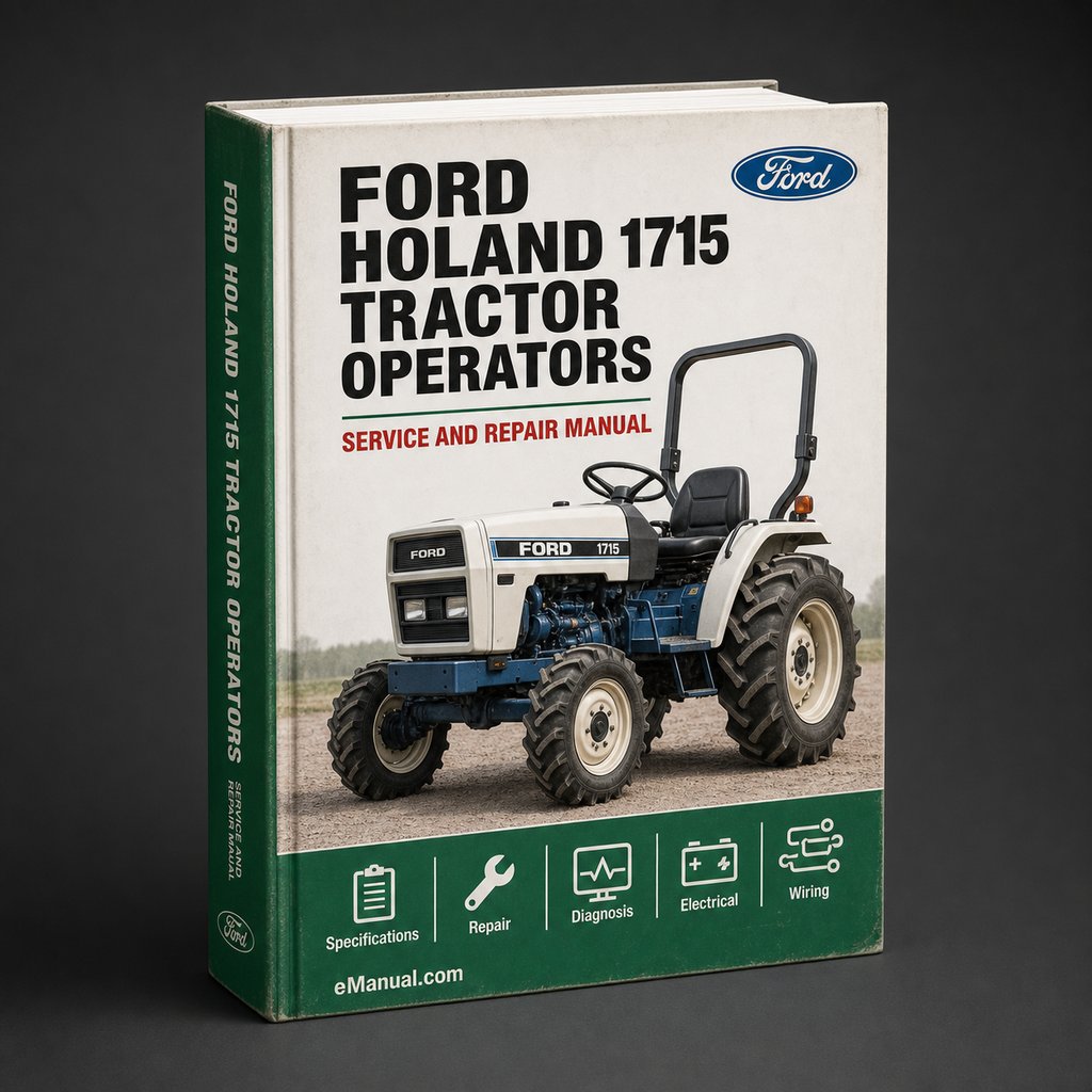 Ford New HOLAnd 1715 Tractor OperatorS Manual