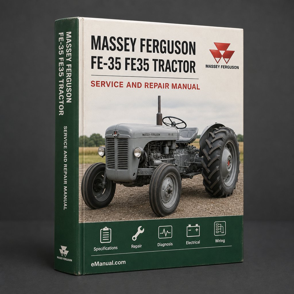 Massey Ferguson FE-35 FE35 Tractor Service Repair Manual