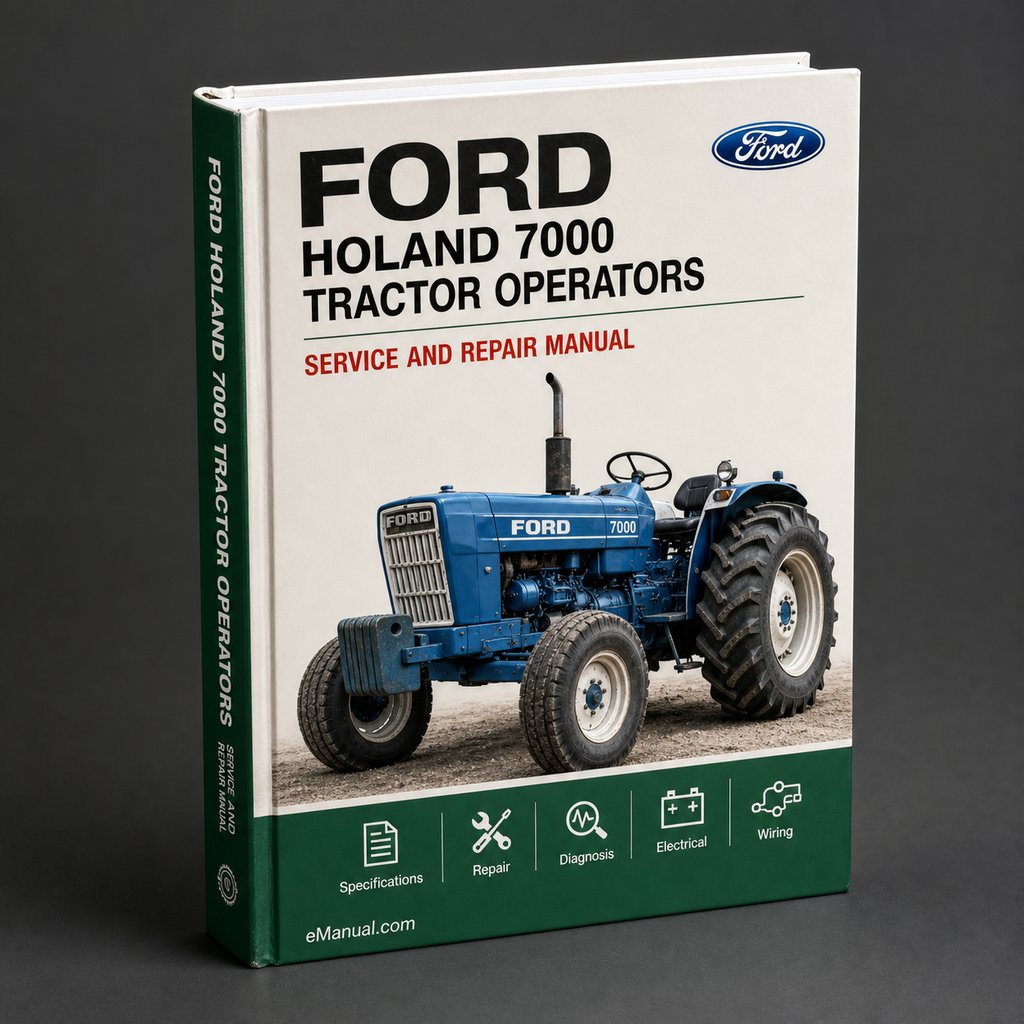 Ford New HOLAnd 7000 Tractor OperatorS Manual