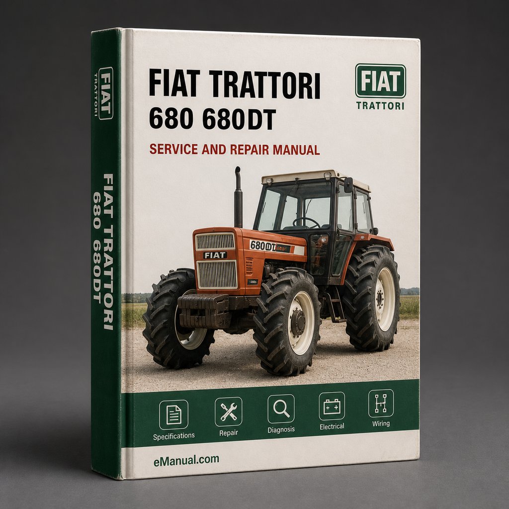 Fiat Trattori 680 680DT Service Repair Manual