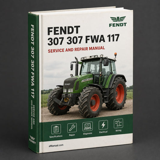 Fendt 307 C 307 Parts catalog Manual FWA 117