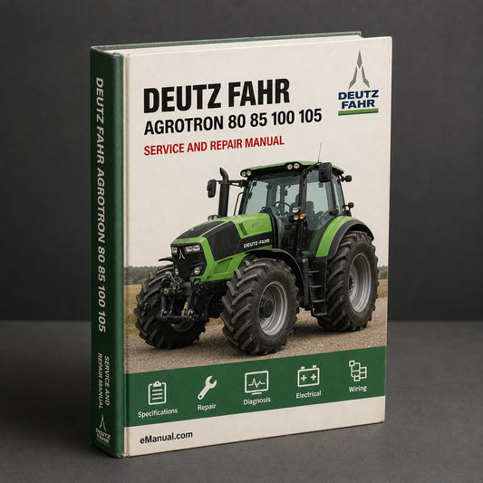 Deutz Fahr Agrotron 80 85 100 105 MK3 Tractors Complete Workshop Service Repair Manual