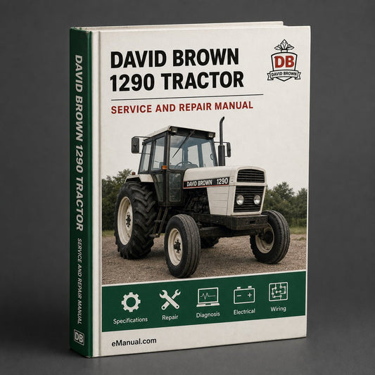 David Brown 1290 Tractor Service Repair Manual