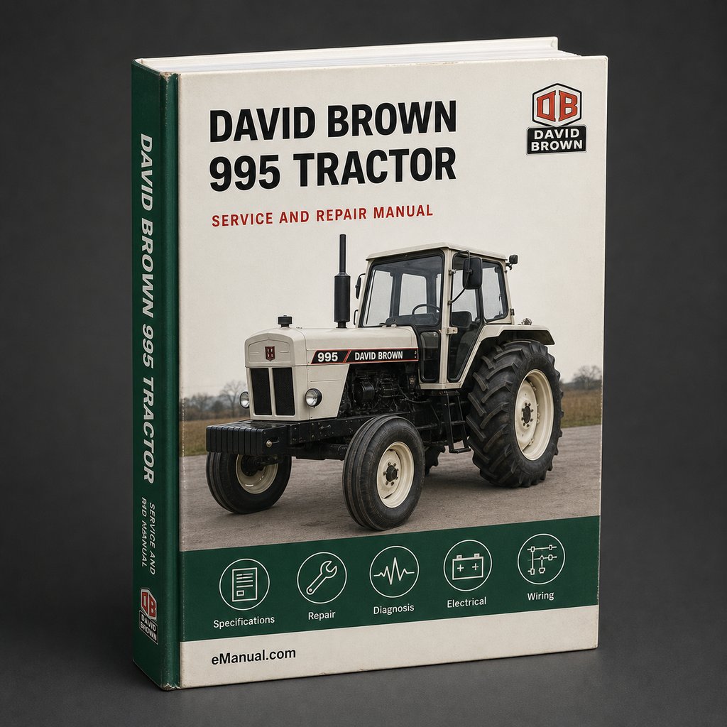David Brown 995 Tractor Service Repair Manual