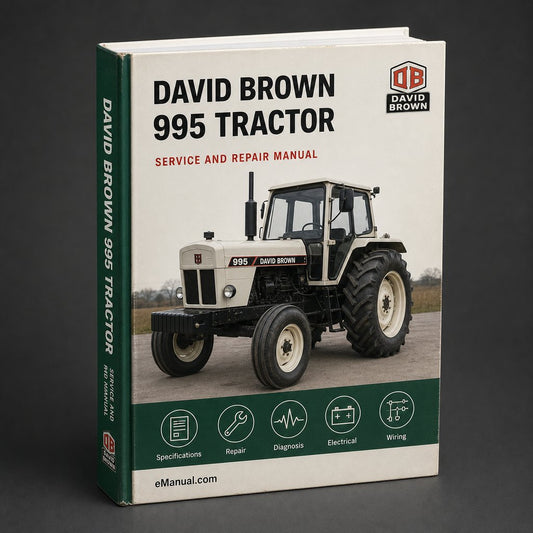 David Brown 995 Tractor Service Repair Manual